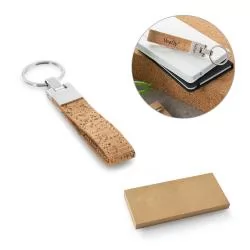 Chaveiro de Cortiça Personalizado  Chaveiro de Cortiça Personalizado
