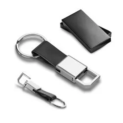 Chaveiro de Couro Com Mosquetão Personalizado  Chaveiro de Couro Com Mosquetão Personalizado