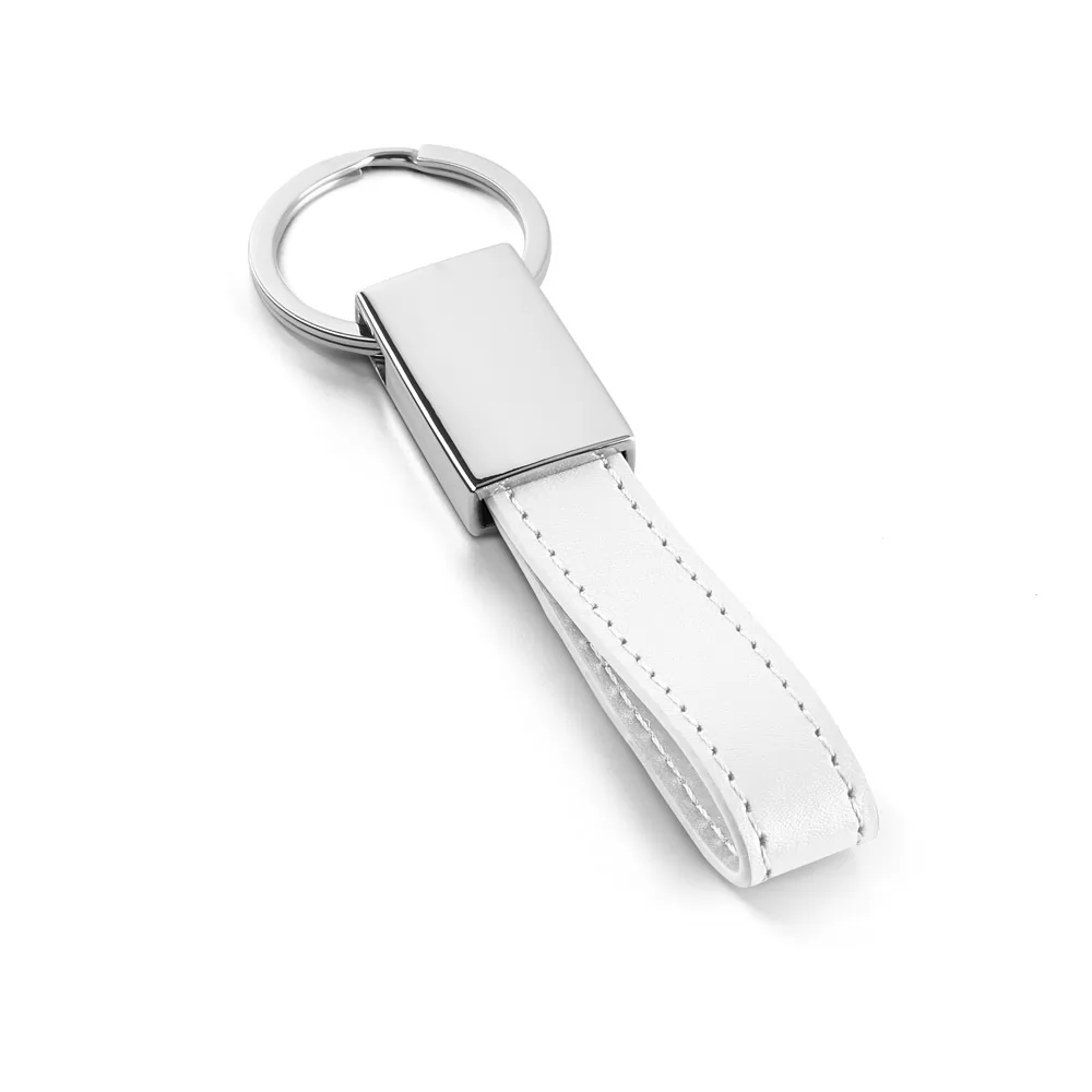 Chaveiro de Couro e Metal Personalizado