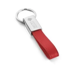 Chaveiro de Couro e Metal Personalizado