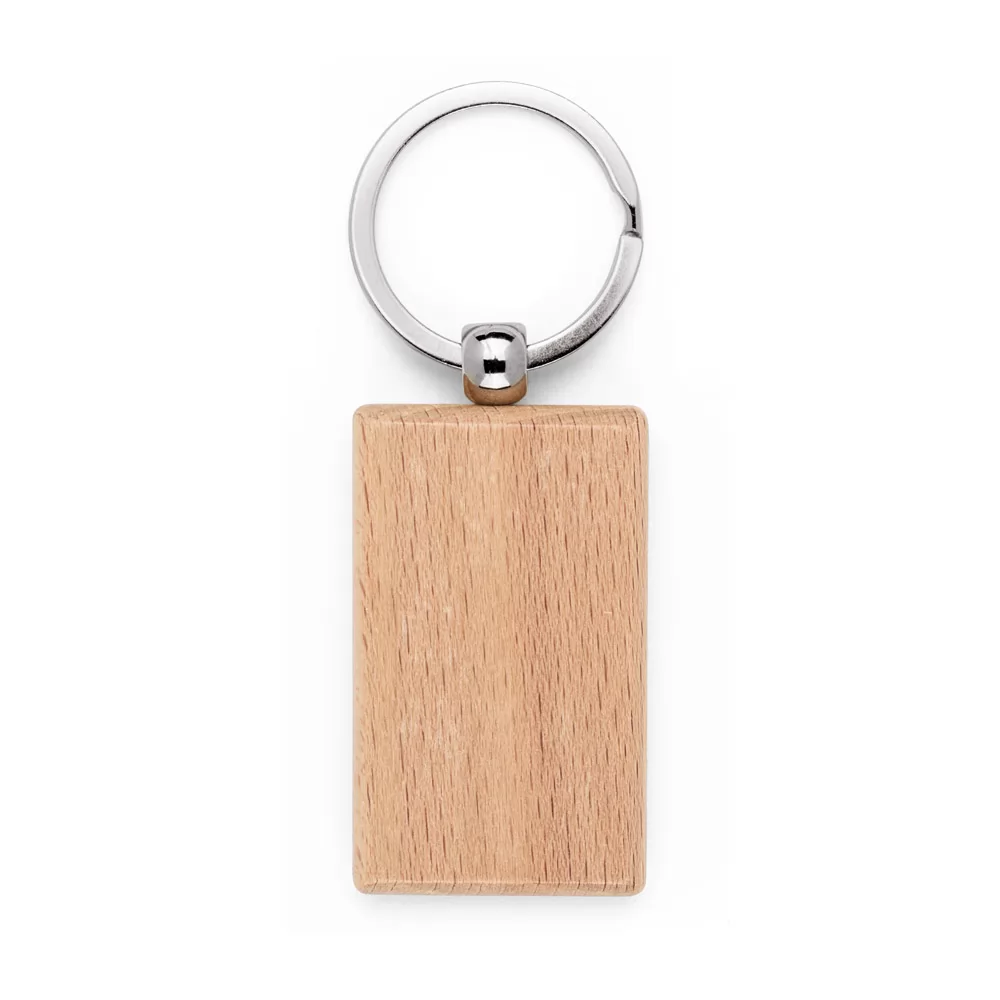 Chaveiro de Madeira de Faia Personalizado