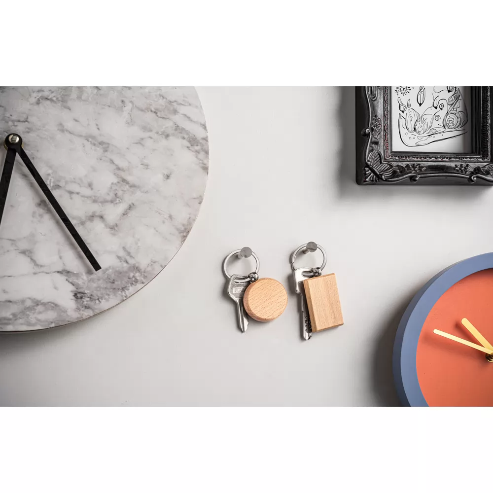 Chaveiro de Madeira de Faia Personalizado