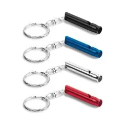 Chaveiro de Metal Com Apito Personalizado  Chaveiro de Metal Com Apito Personalizado