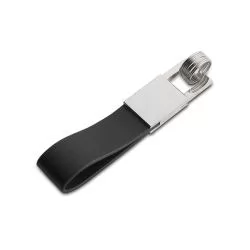 Chaveiro de Metal Com Couro Personalizado  Chaveiro de Metal Com Couro Personalizado