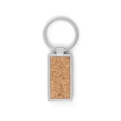 Chaveiro de Metal e Cortiça Personalizado