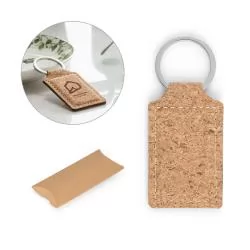 Chaveiro Em Cortiça Personalizado  Chaveiro Em Cortiça Personalizado