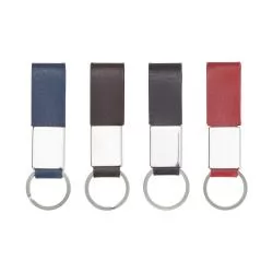 Chaveiro Metal Com Couro Personalizado  Chaveiro Metal Com Couro Personalizado