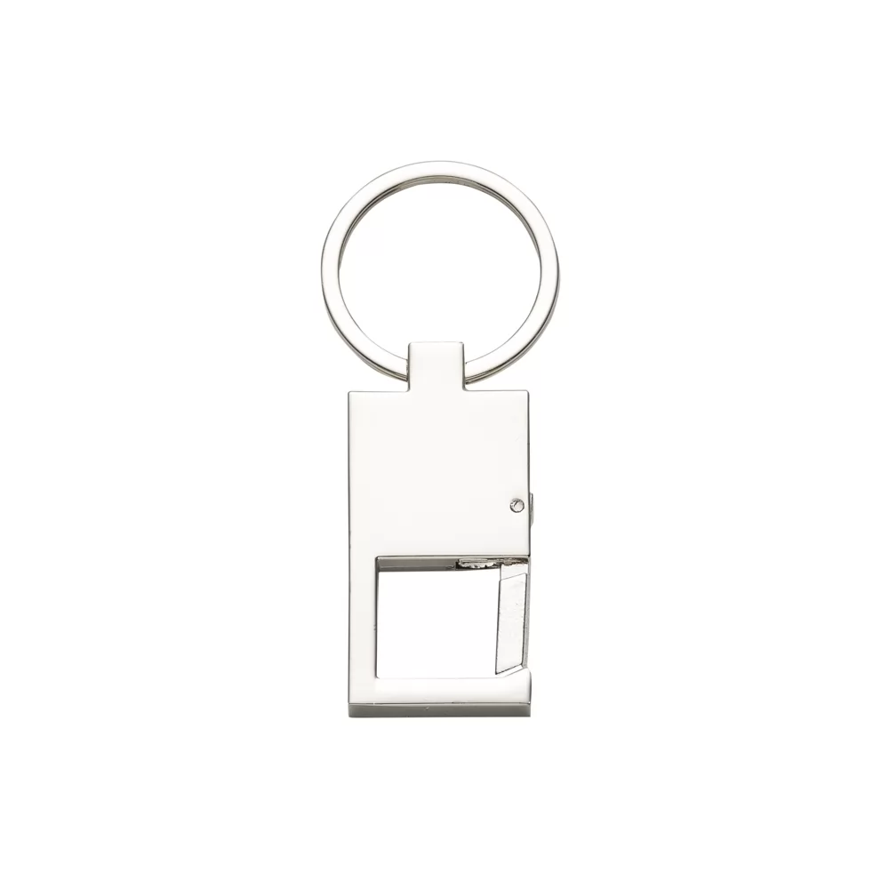 Chaveiro Metal Mosquetão Brilhante Personalizado