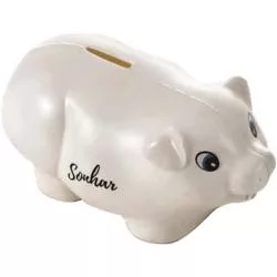 Cofre Porquinho Personalizado