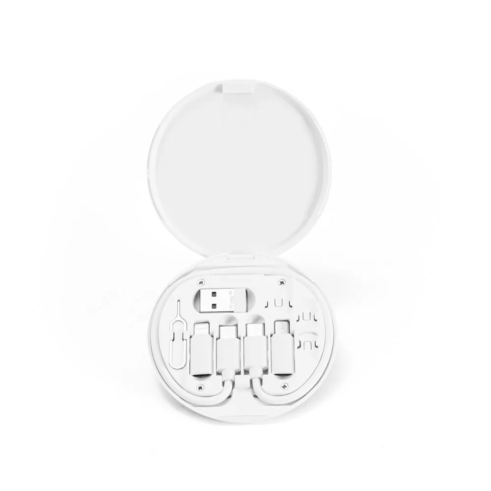 Conjunto de Cabos de dados USB em ABS Reciclado Personalizado