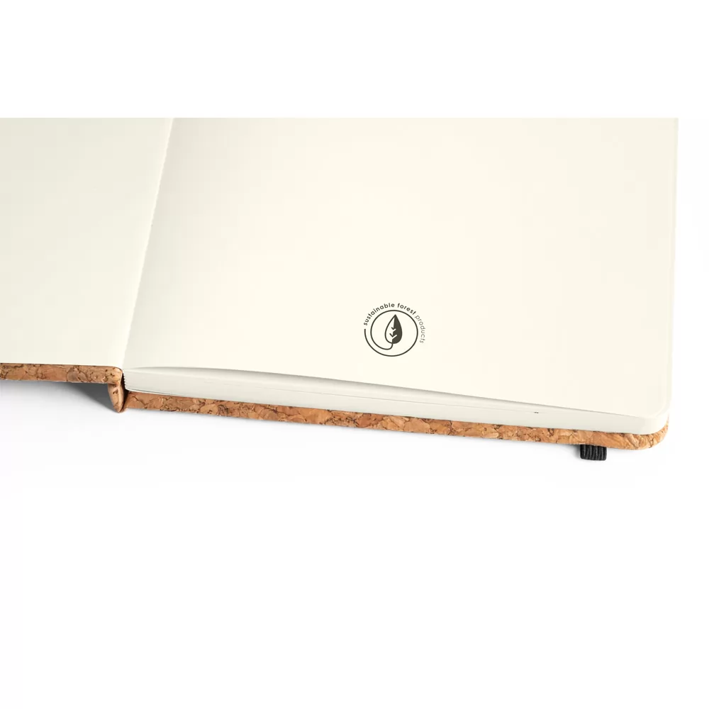 Conjunto de Caderneta e Caneta em Cortiça Personalizado