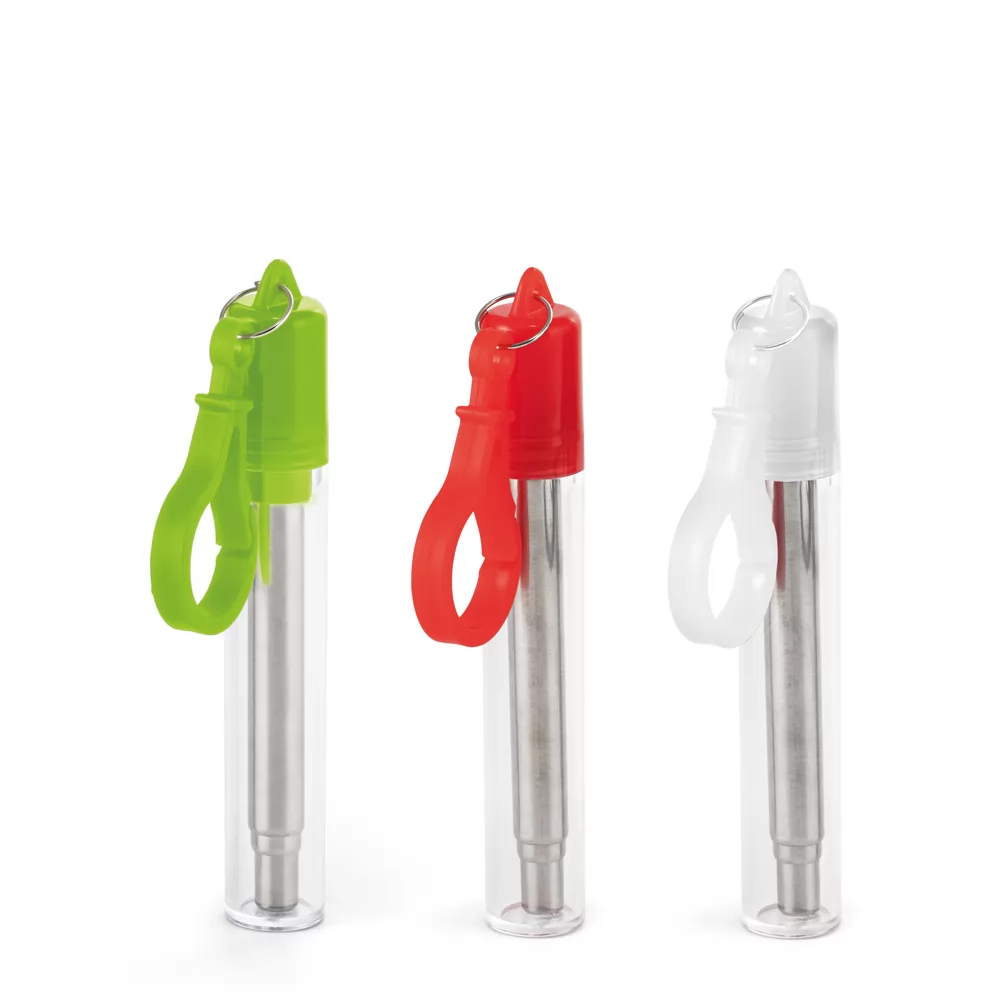 Conjunto de canudos com Kit Limpeza Personalizado