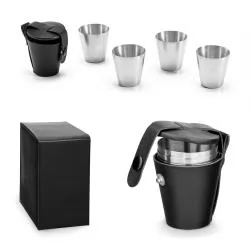 Conjunto de Copos Em Inox Personalizado  Conjunto de Copos Em Inox Personalizado
