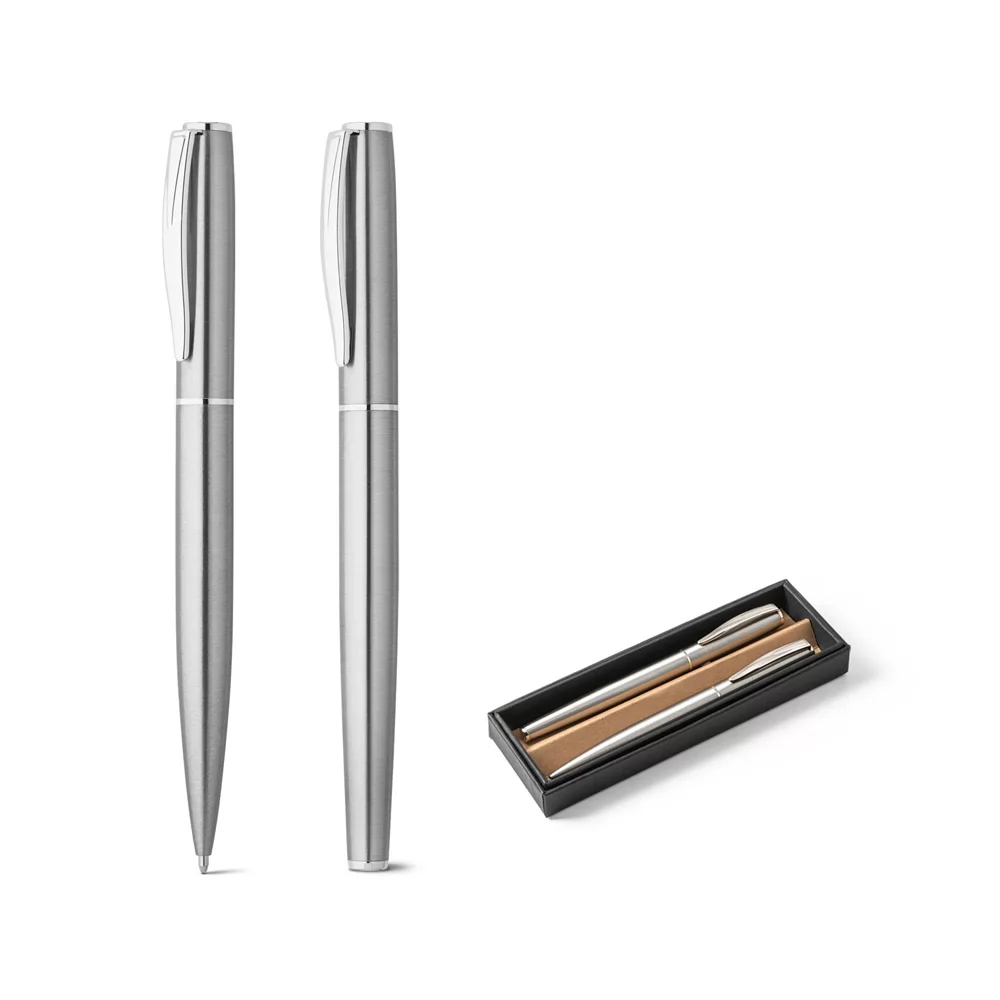 Conjunto de roller e esferográfica Eco Personalizado