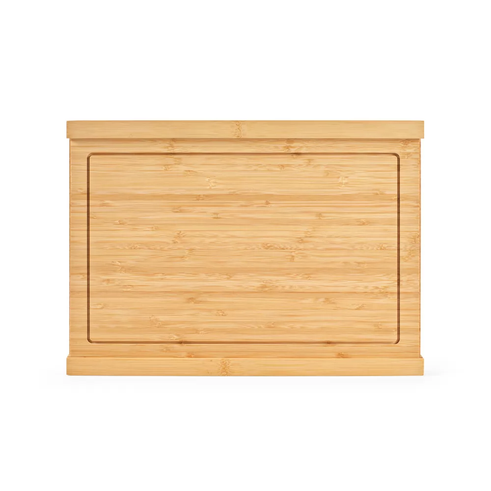 Conjunto de tábuas em bambu com 3 facas Personalizado