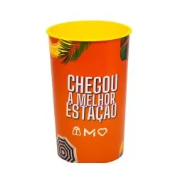 Copo 400 ml In Mold Label Personalizado