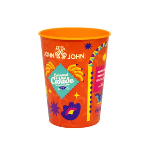 Copo 450 ml Caldereta In Mold Label Personalizado