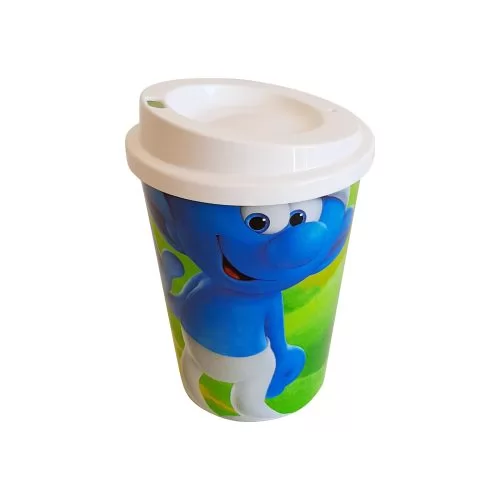 Copo 450 ml Com Tampa de Café In Mold Label Personalizado