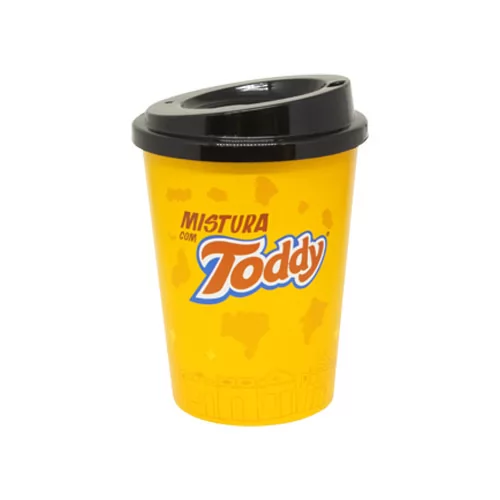 Copo 450 ml Com Tampa de Café In Mold Label Personalizado