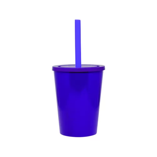 Copo 450ml Com Tampa E Canudo Personalizado