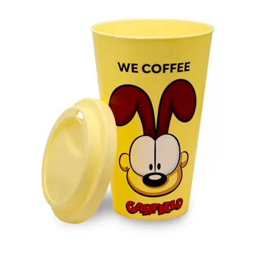 Copo 550 ml Com Tampa para Café In Mold Label Personalizado