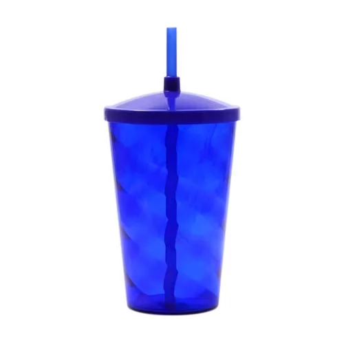 Copo 700ml Espiral Com Tampa e Canudo Personalizado