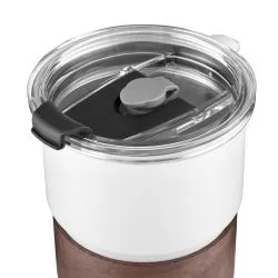 Copo de Inox com Madeira e Canudo 250 ml Personalizado Copo de Inox com Madeira e Canudo 250 ml Personalizado
