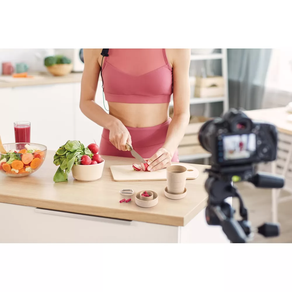 Copo de viagem retrátil 210 ml Personalizado