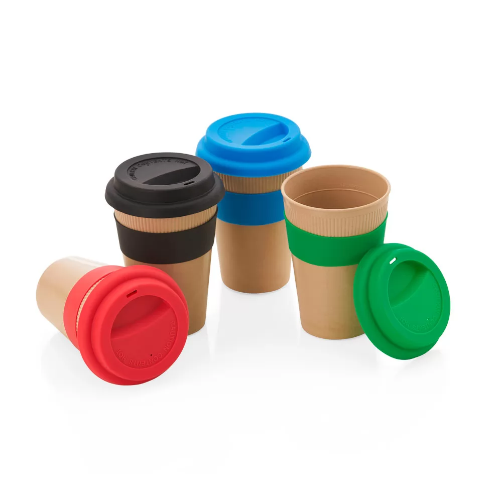 Copo em Fibra de Bambu 450ml Personalizado