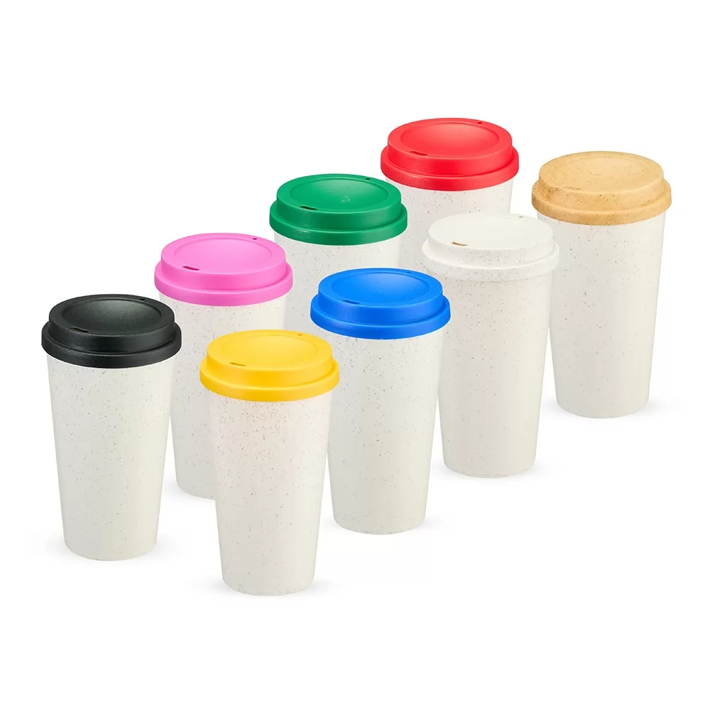 Copo Fibra de Arroz 550ml Personalizado