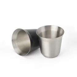 Copo Inox 100ml Personalizado  Copo Inox 100ml Personalizado