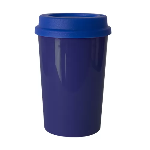 Copo Plástico 350 ml Com Tampa para Café Personalizado