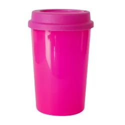 Copo Plástico 350 ml Com Tampa para Café Personalizado Copo Plástico 350 ml Com Tampa para Café Personalizado