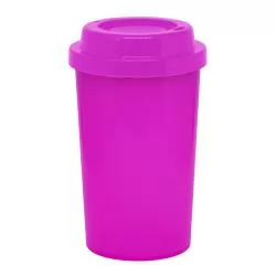 Copo Plástico 400 ml Com Tampa para Café Personalizado Copo Plástico 400 ml Com Tampa para Café Personalizado