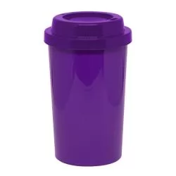 Copo Plástico 400 ml Com Tampa para Café Personalizado Copo Plástico 400 ml Com Tampa para Café Personalizado