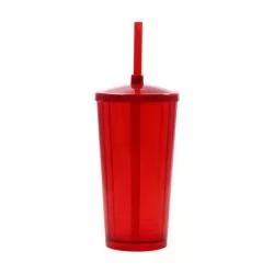 Copo Plástico Com Tampa e Canudo 400ml Pixel Personalizado Copo Plástico Com Tampa e Canudo 400ml Pixel Personalizado