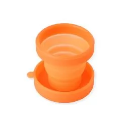 Copo Retrátil de Silicone 150ml Personalizado  Copo Retrátil de Silicone 150ml Personalizado