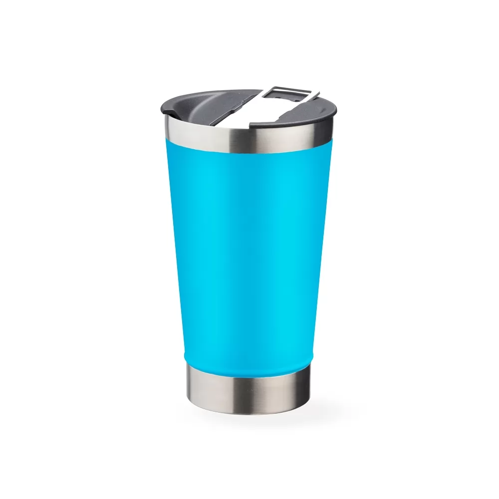 Copo Térmico 500ml com Abridor Personalizado