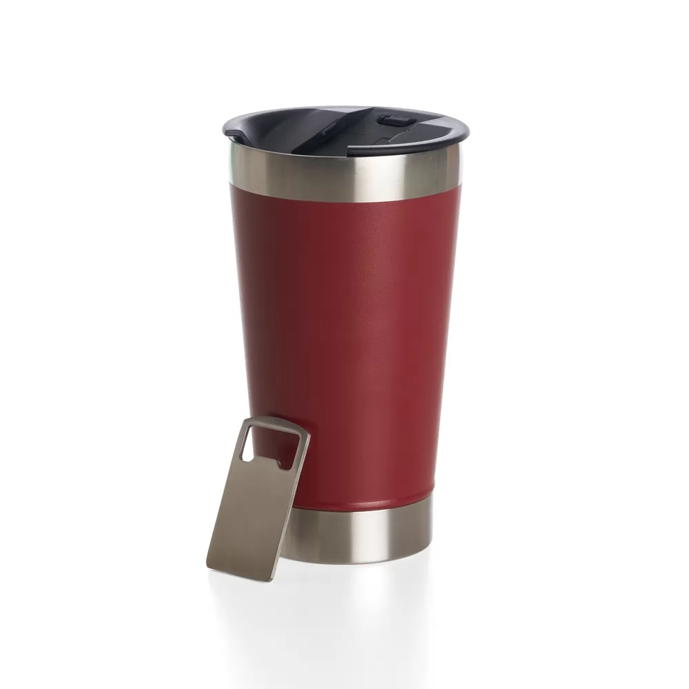 Copo Térmico 500ml com Abridor Personalizado