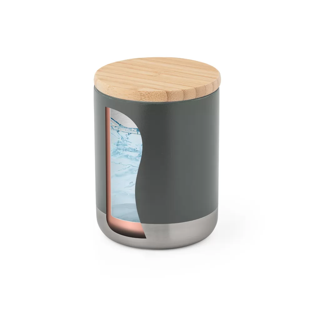 Copo térmico com parede dupla 370ml Personalizado