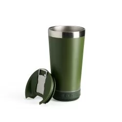 Copo térmico de inox com caixa de som e capacidade 400ml. Personalizado