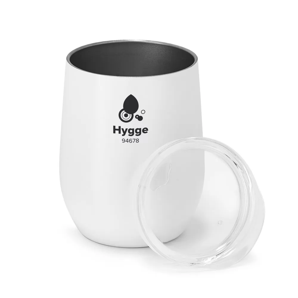 Copo térmico de viagem em aço inox 400 mL Personalizado