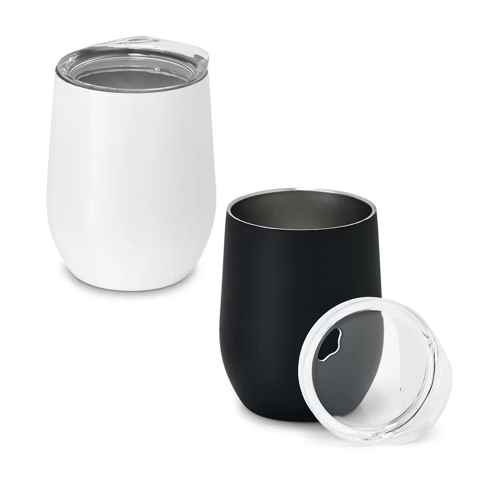 Copo térmico de viagem em aço inox 400 mL Personalizado