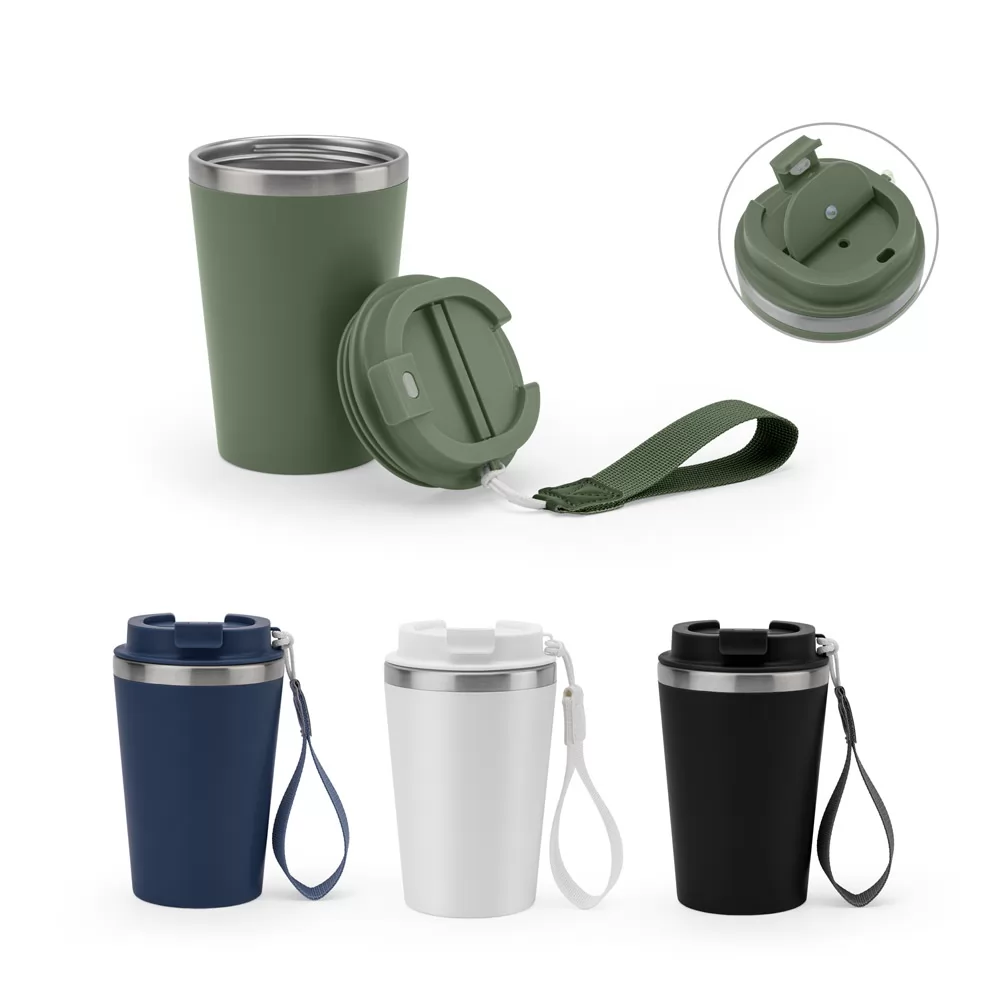 Copo Térmico em Aço Reciclado 460 ml Personalizado