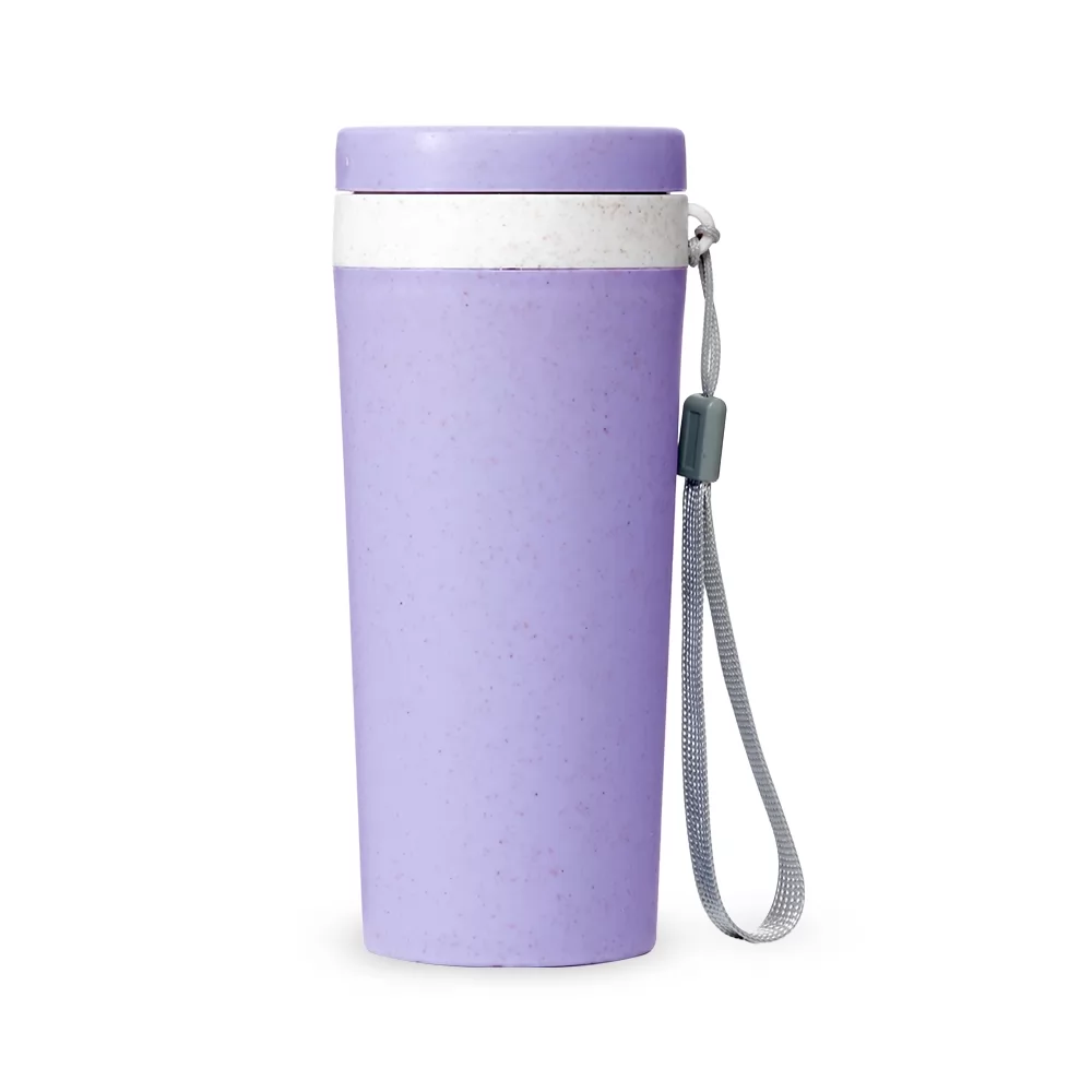 Copo Térmico Fibra de Bambu de 350ml Personalizado