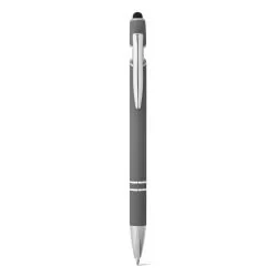 Esferográfica em alumínio com ponteira touch Personalizada