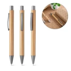 Esferográfica Em Bambu Personalizada  Esferográfica Em Bambu Personalizada