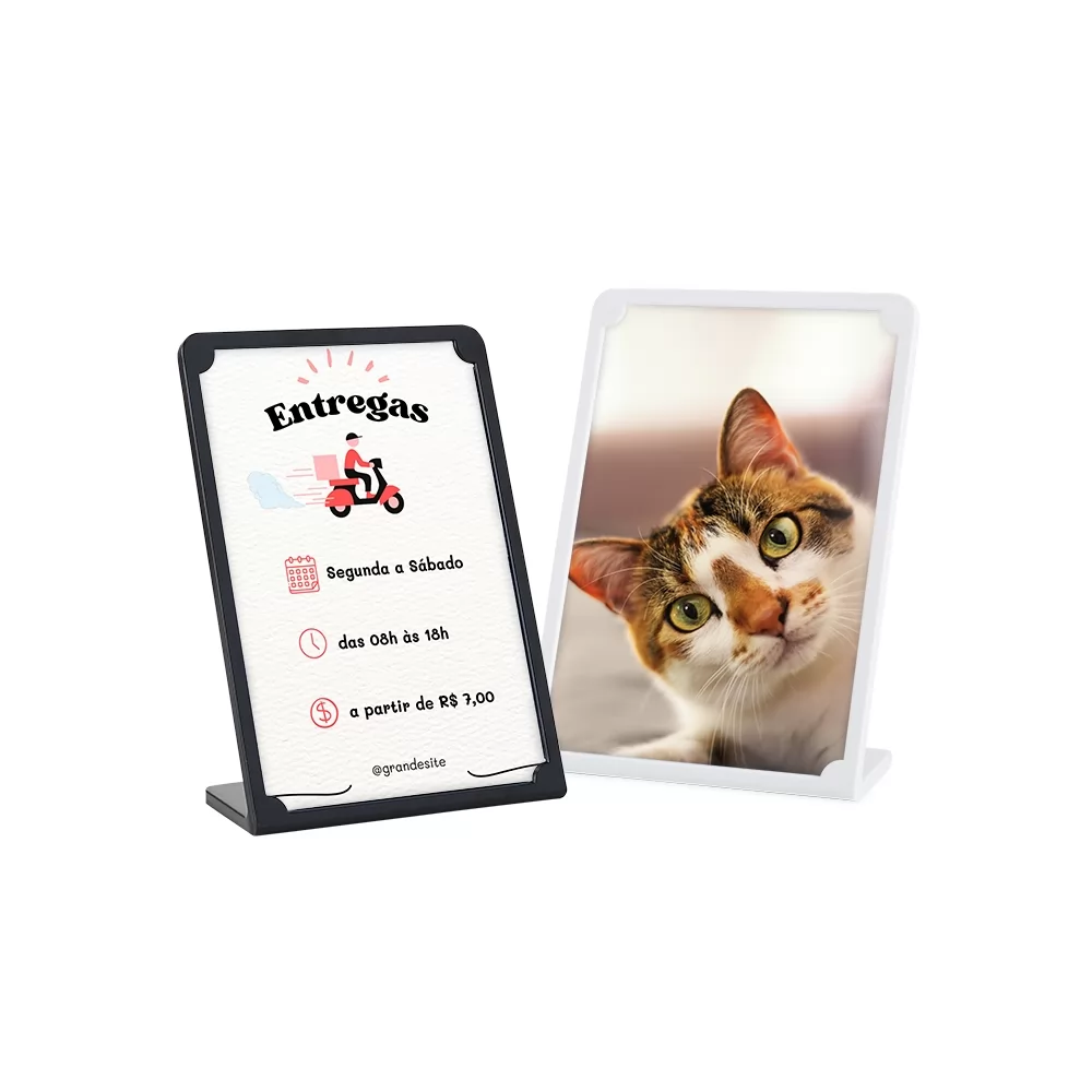 Expositor Porta Retrato A6 Personalizado