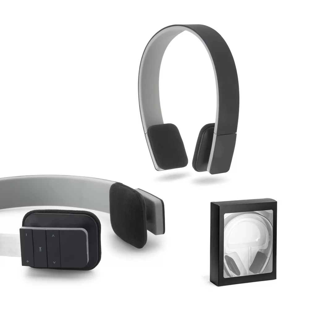 Fone de ouvido ajustáveis em ABS com microfone Personalizado