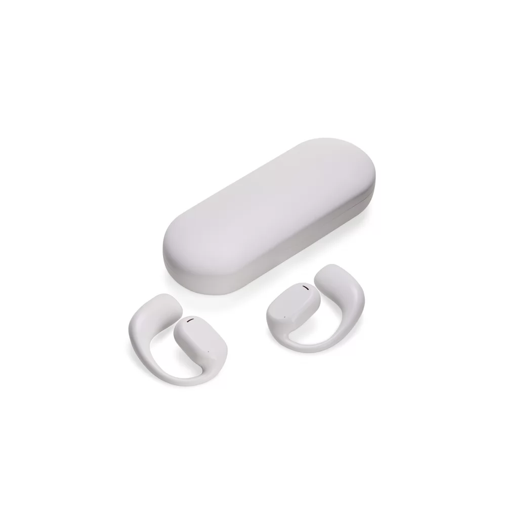 Fone de Ouvido Bluetooth com Case Carregador Personalizado